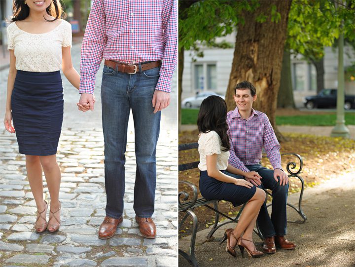Jenny Chris Raleigh Engagement and Wedding Photographers