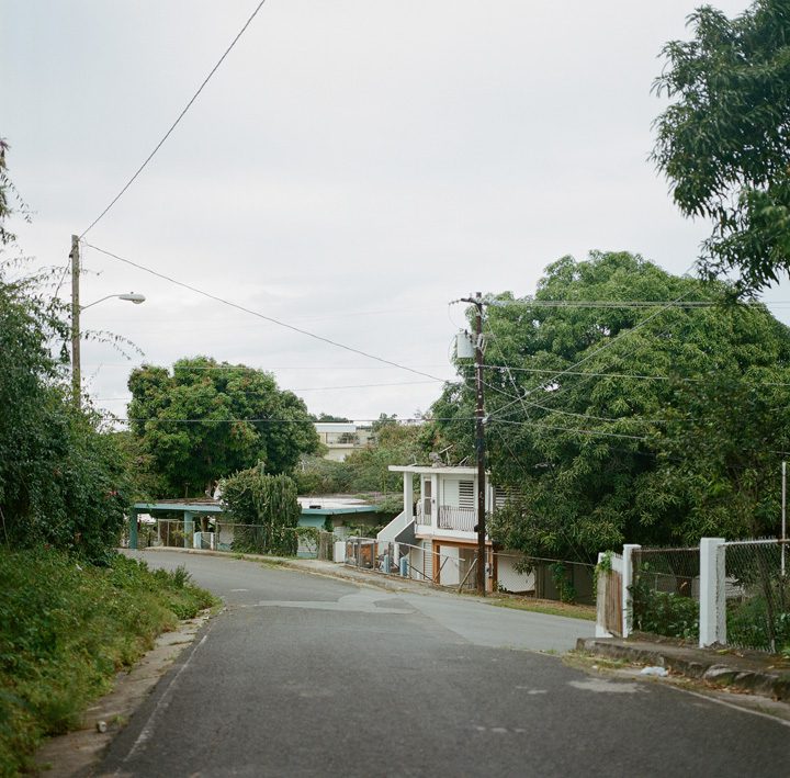 Streets and Houses in Isabel II Vieques Puerto Rico