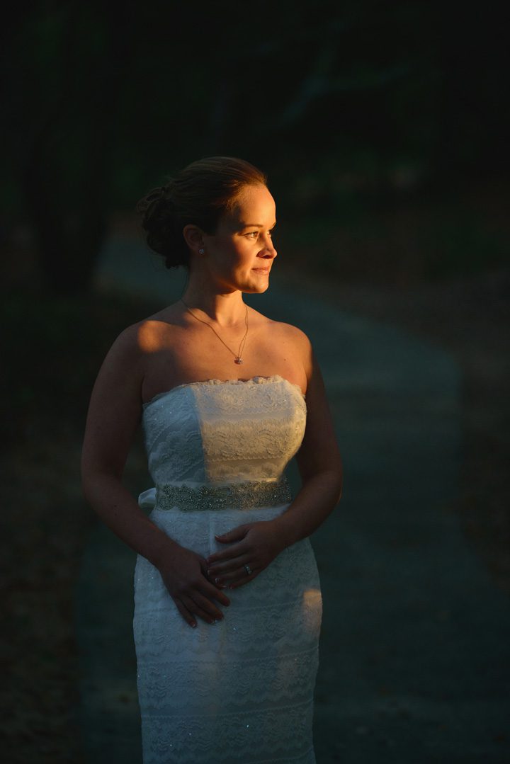 Caitlin wedding bridal session sunlight Jockeys Ridge State Park in Nags Head, Outer Banks