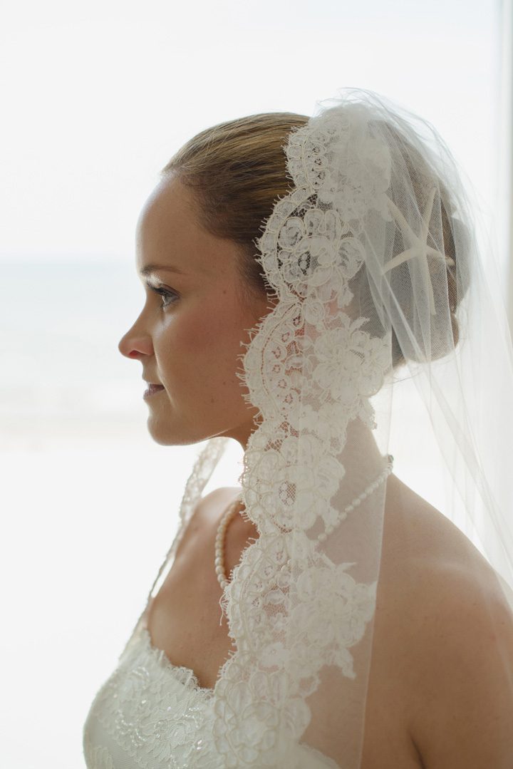Caitlin and Hunter's Outer Banks beach wedding in Corolla, NC Bridal Portrait 11