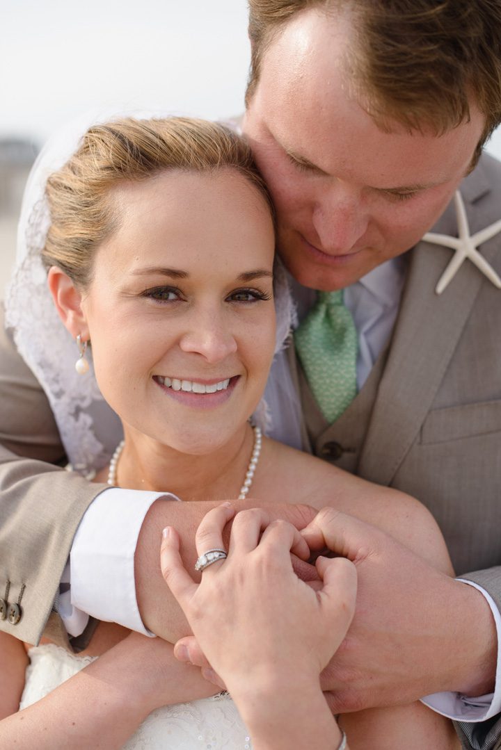 Caitlin and Hunter's Outer Banks beach wedding in Corolla, NC Portrait 05