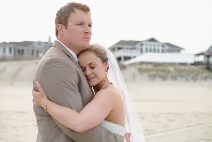 Caitlin and Hunter's Outer Banks beach wedding in Corolla, NC Portrait