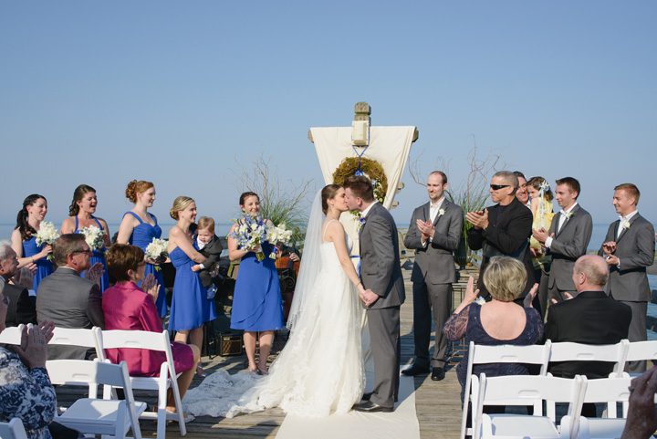 Kelly and Simon Outer Banks Ceremony by Neil GT Photography