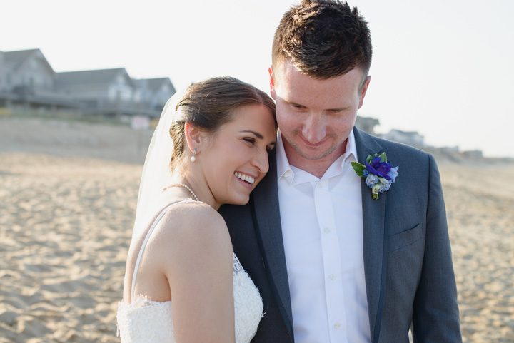 Kelly and Simon Outer Banks Wedding Bride and Groom Portrait by Neil GT Photography