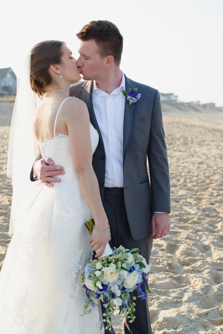 Kelly and Simon Outer Banks Wedding Bride and Groom by Neil GT Photography