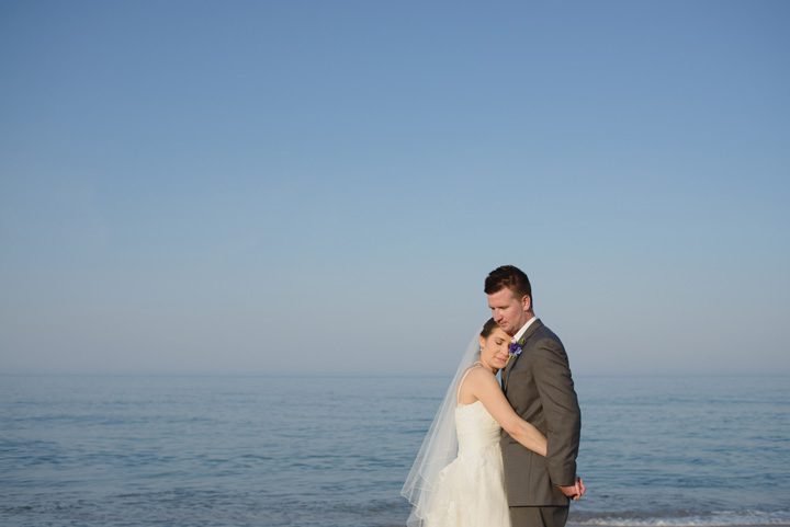 Kelly and Simon Outer Banks Pier Wedding Portrait by Neil GT Photography