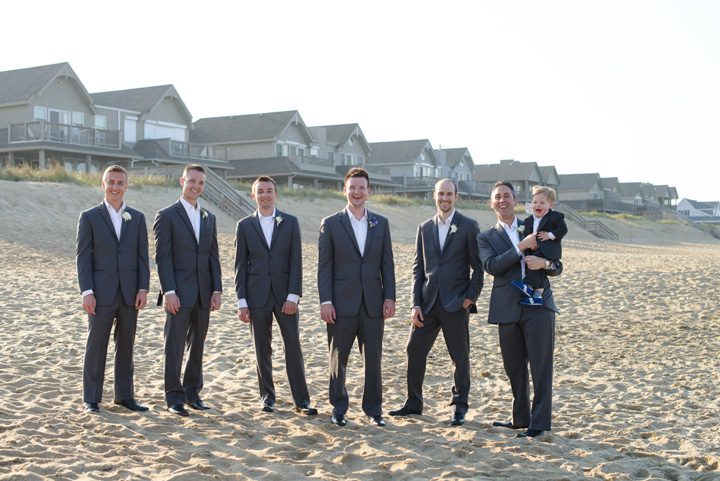 Kelly and Simon Outer Banks Groomsmen by Neil GT Photography