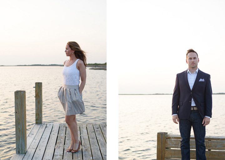 Outer Banks engagement session at sanderling resort portraits