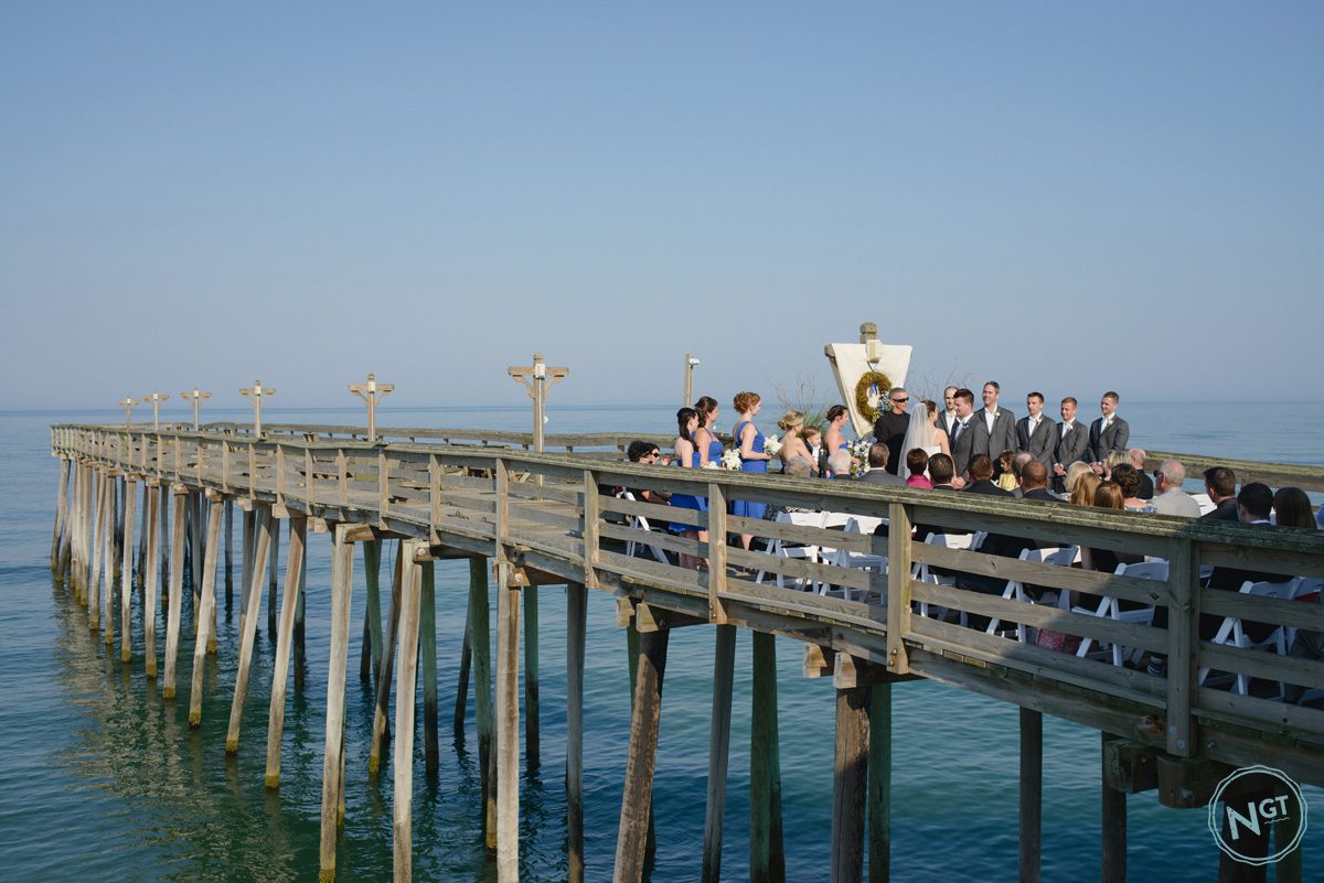 Outer Banks wedding photography by Neil GT Photography ceremony scene setter