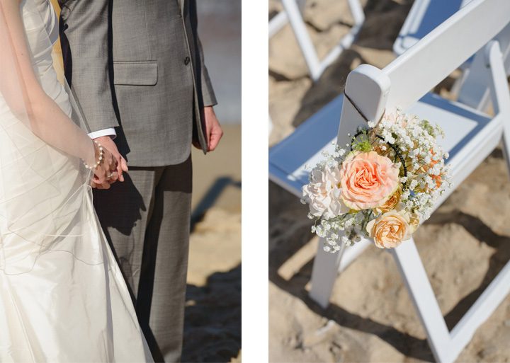 Outer Banks wedding photographer at the Sanderling Resort wedding ceremony