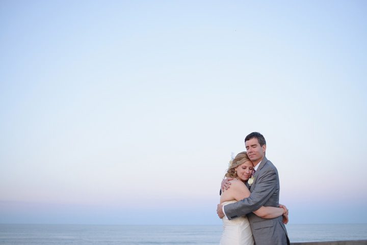 Outer Banks wedding photographer at the Sanderling Resort sky portrait
