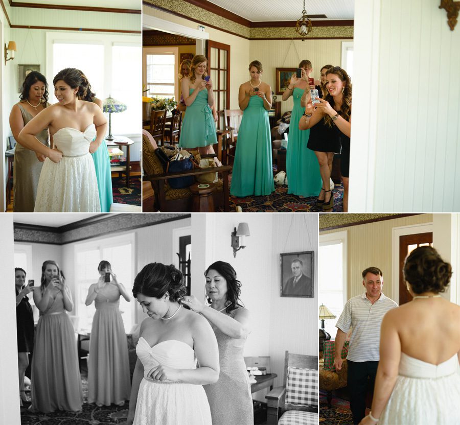 Michele and Zach wedding on Roanoke Island Outer Banks by Neil GT Photography bride getting ready