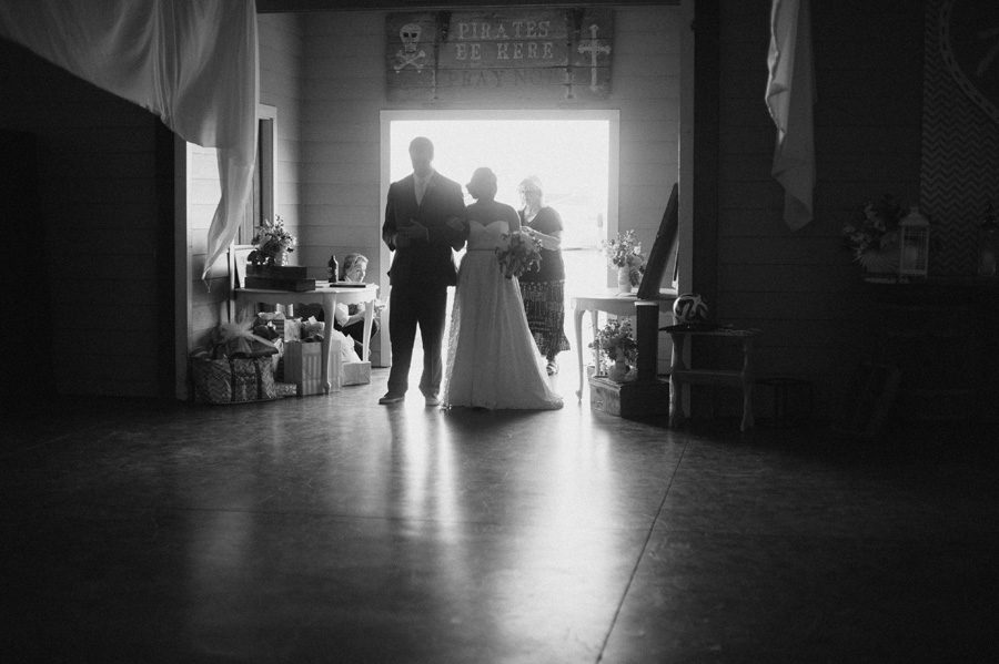 Michele and Zach wedding on Roanoke Island Outer Banks by Neil GT Photography entrance