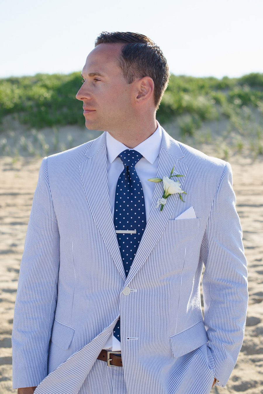 Jessica and Tom's Outer Banks wedding by Neil GT Photography Groom