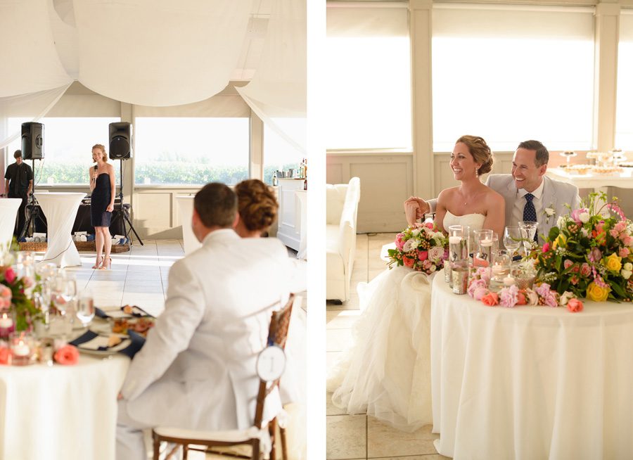 Jessica and Tom's Outer Banks wedding by Neil GT Photography Speeches