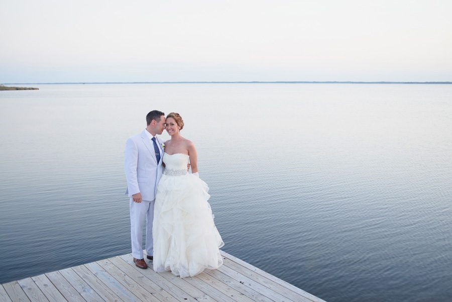 Jessica and Tom's Outer Banks wedding by Neil GT Photography Water Portrait
