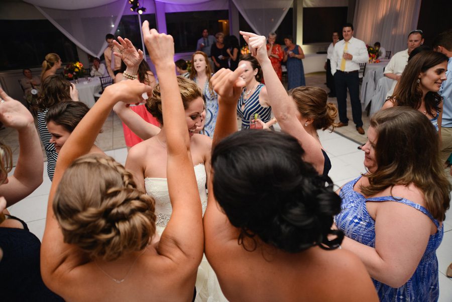 Jessica and Tom's Outer Banks wedding by Neil GT Photography Bridesmaids Dance