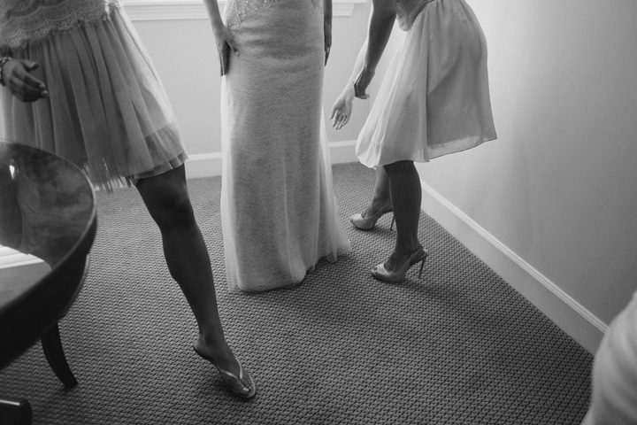 Outer Banks wedding at the Sanderling Resort in Duck, NC Shoes