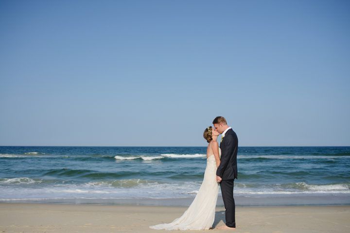Outer Banks wedding at the Sanderling Resort in Duck, NC Oceanside Portraits