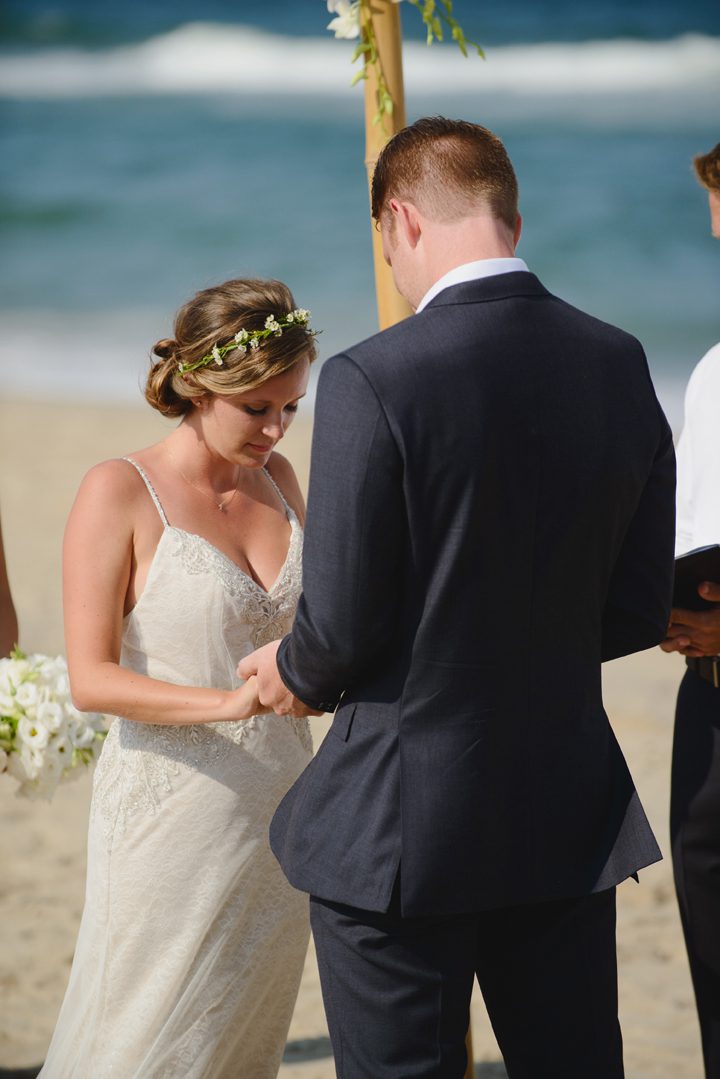 Outer Banks wedding at the Sanderling Resort in Duck, NC Ceremony
