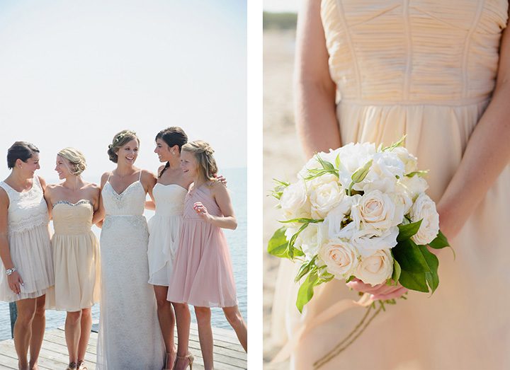 Outer Banks wedding at the Sanderling Resort in Duck, NC Bridal Party