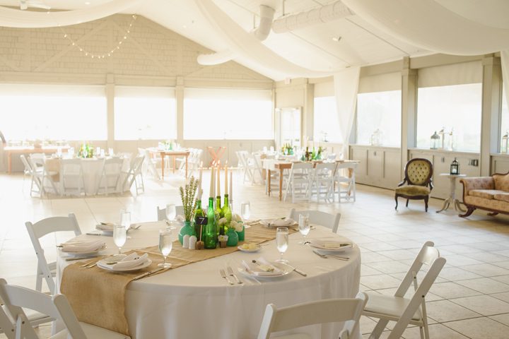 Outer Banks wedding at the Sanderling Resort in Duck, NC Tables Decor