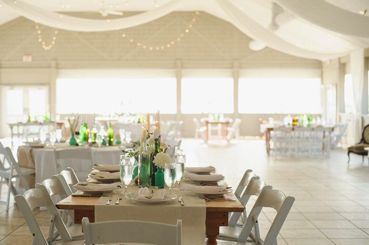 Outer Banks wedding at the Sanderling Resort in Duck, NC Decor
