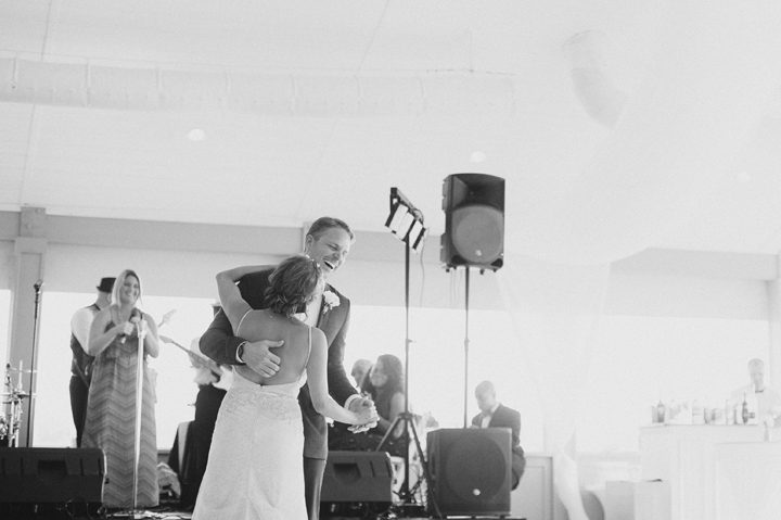 Outer Banks wedding at the Sanderling Resort in Duck, NC First Dance BW