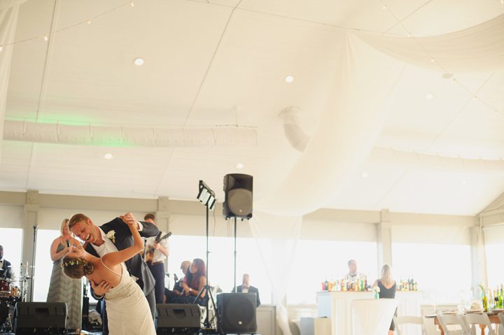Outer Banks wedding at the Sanderling Resort in Duck, NC First Dance