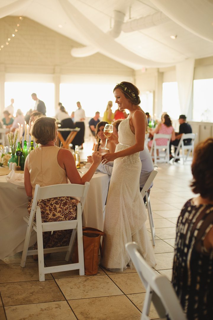 Outer Banks wedding at the Sanderling Resort in Duck, NC Reception Fun