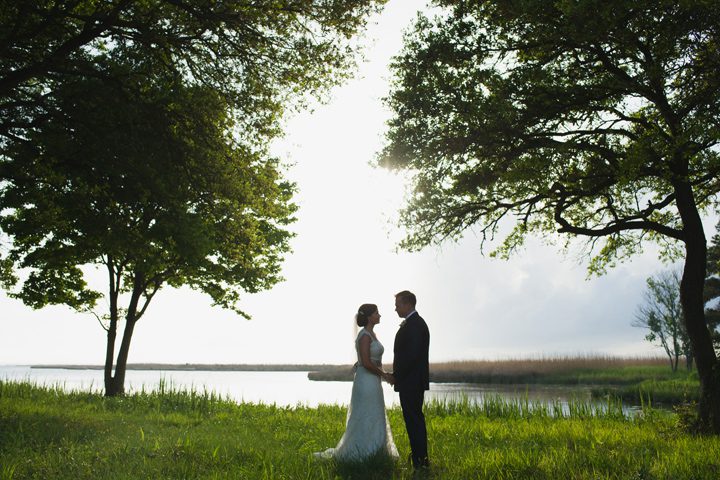 Sarah and Joseph Outer Banks Wedding Photographer Soundside