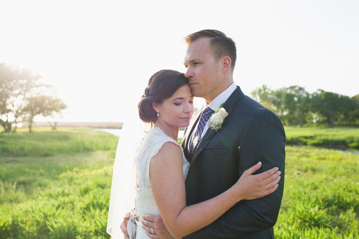 Sarah and Joseph Outer Banks Wedding Photographer Hug