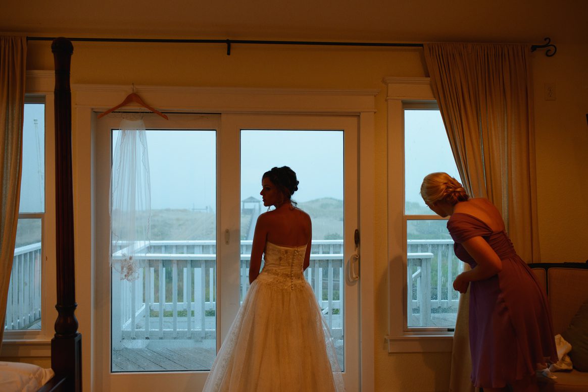 Neil GT Photography Outer Banks Wedding Photojournalist Rain
