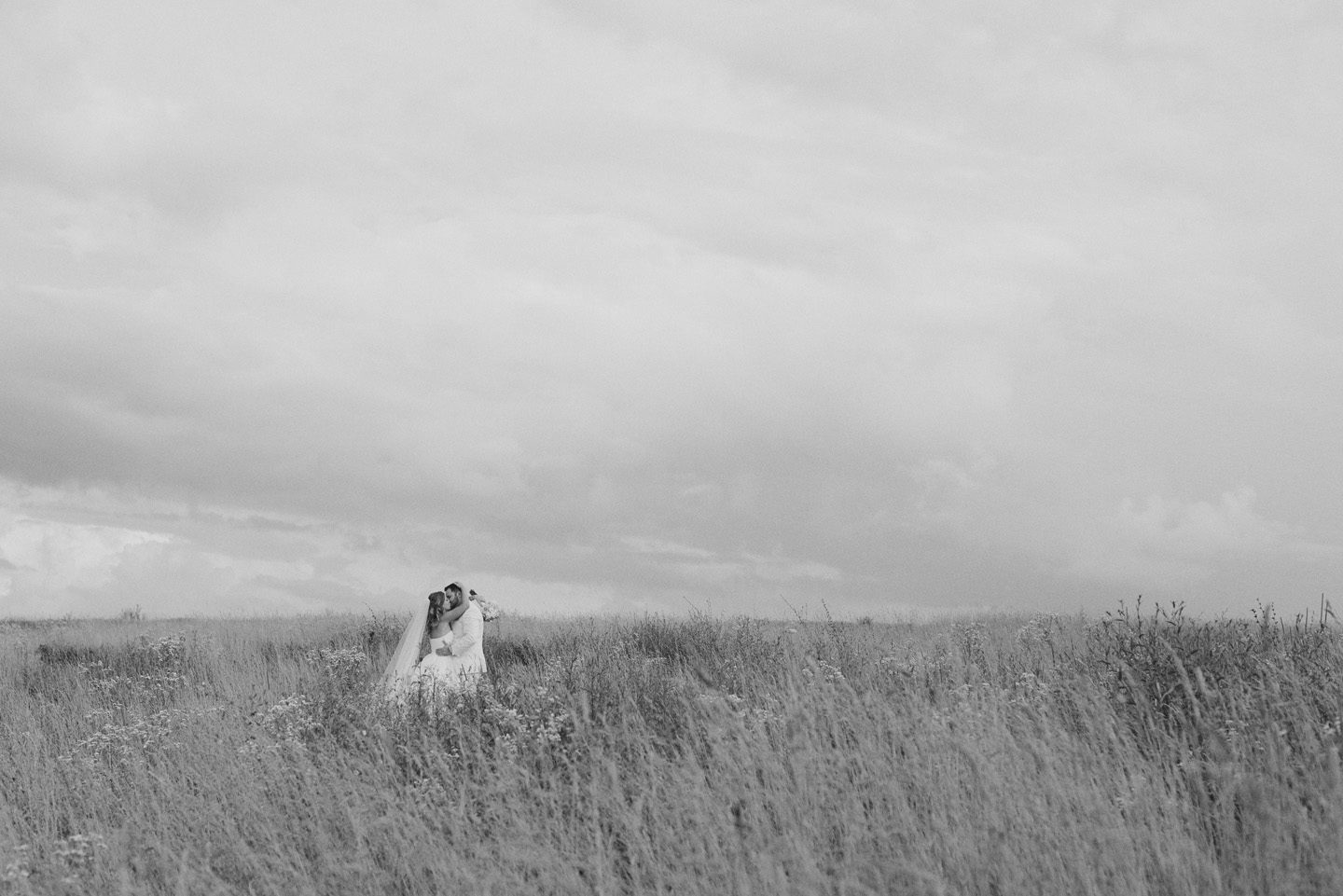 Kelly and Nathan by Neil GT Photography Sinkland Farms Christiansburg VA Wedding Wide BW