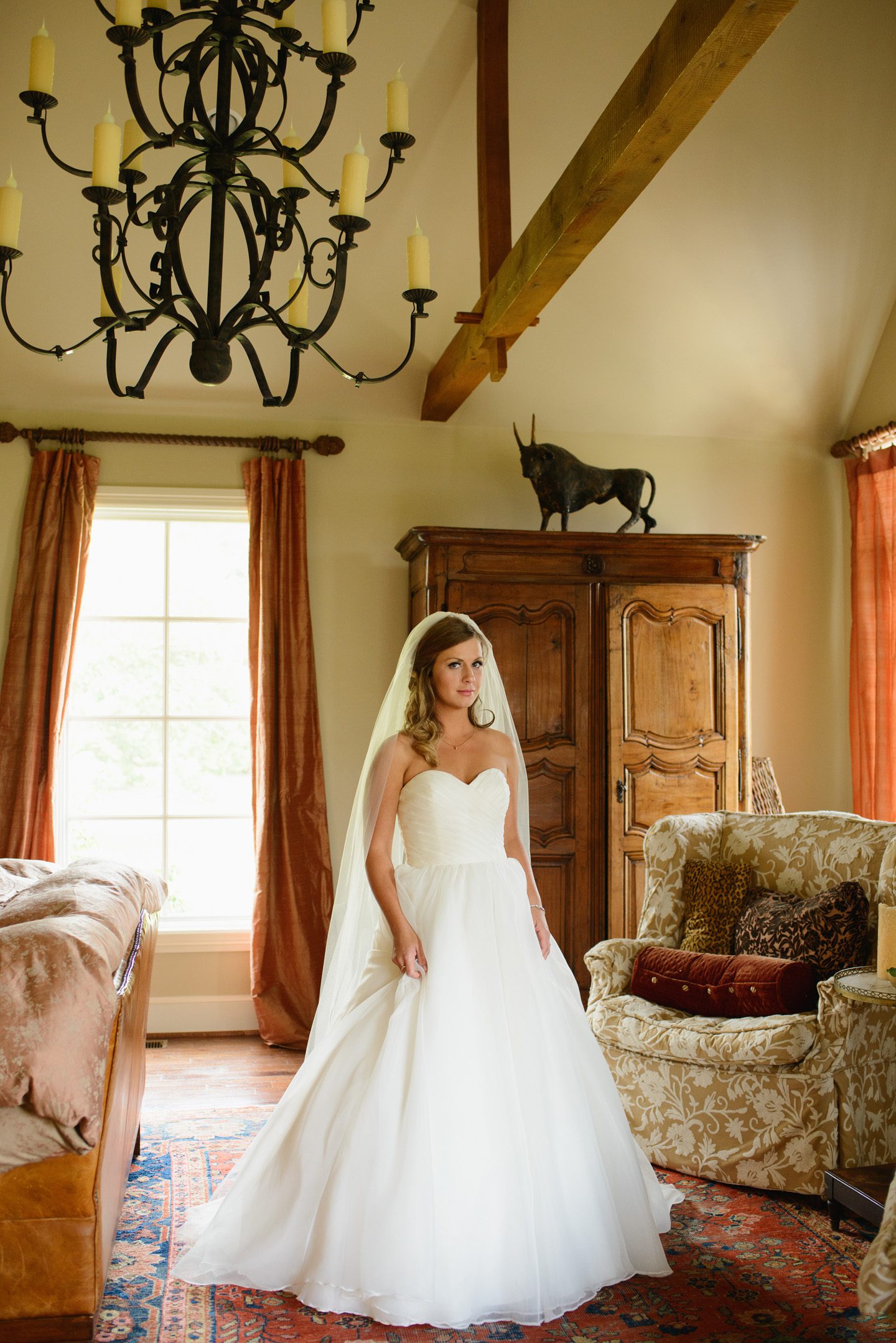 Kelly and Nathan by Neil GT Photography Sinkland Farms Christiansburg VA Wedding Bridal Portrait Open