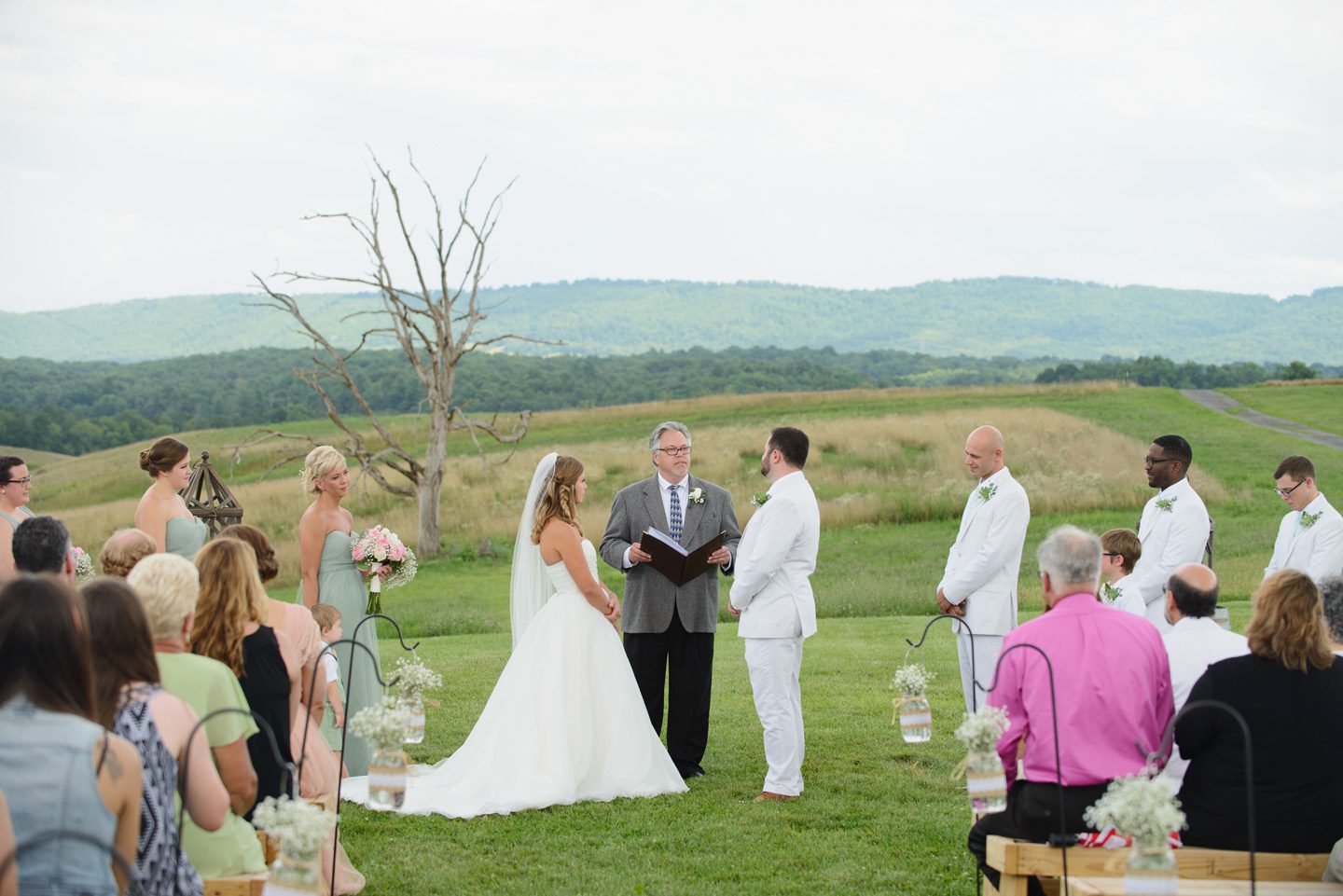 Kelly and Nathan by Neil GT Photography Sinkland Farms Christiansburg VA Wedding Ceremony