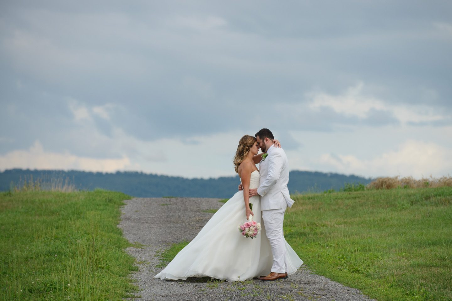 Kelly and Nathan by Neil GT Photography Sinkland Farms Christiansburg VA Wedding Mountains Portrait