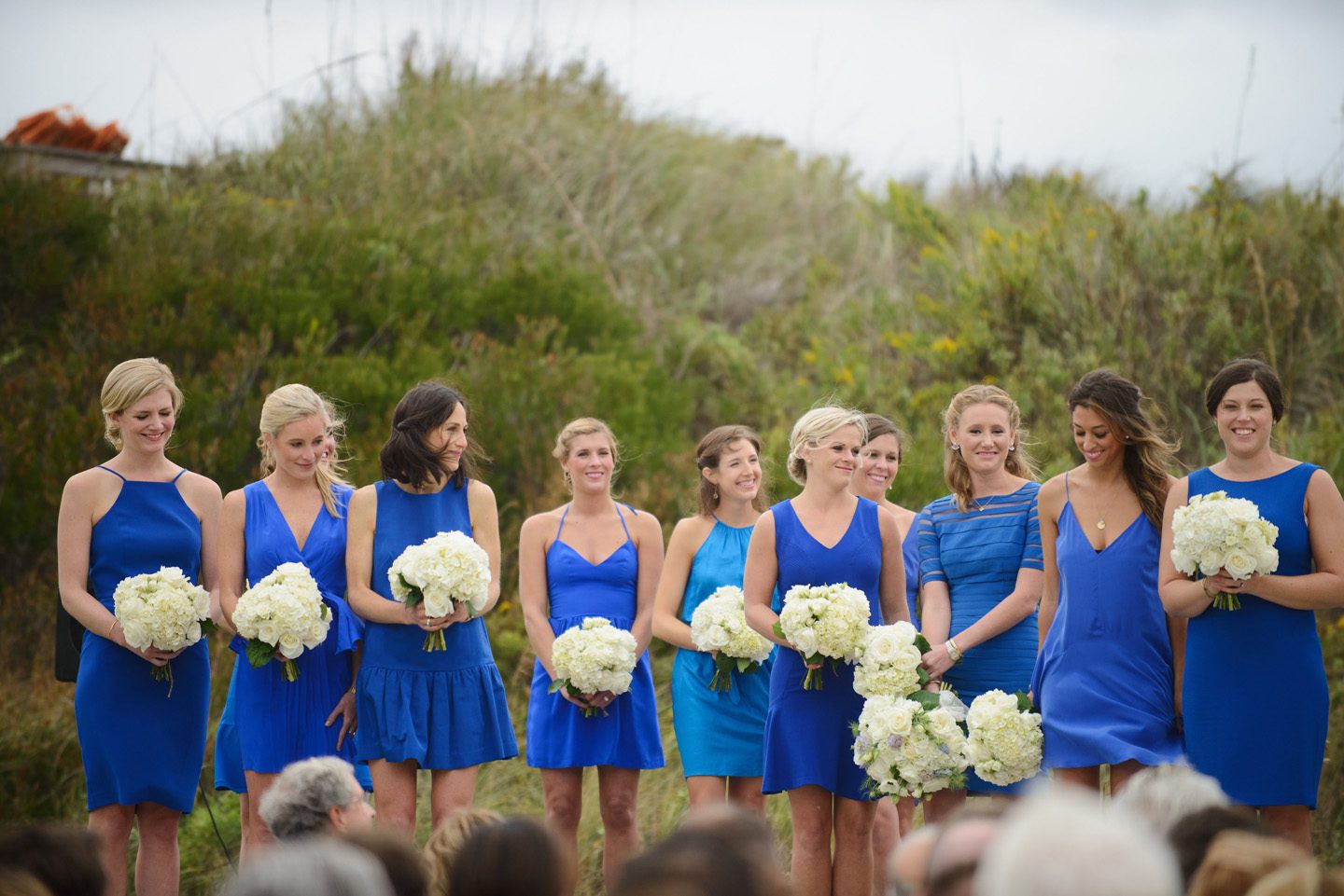 Sanderling Resort Outer Banks Wedding by Neil GT Photography ceremony Bridesmaids