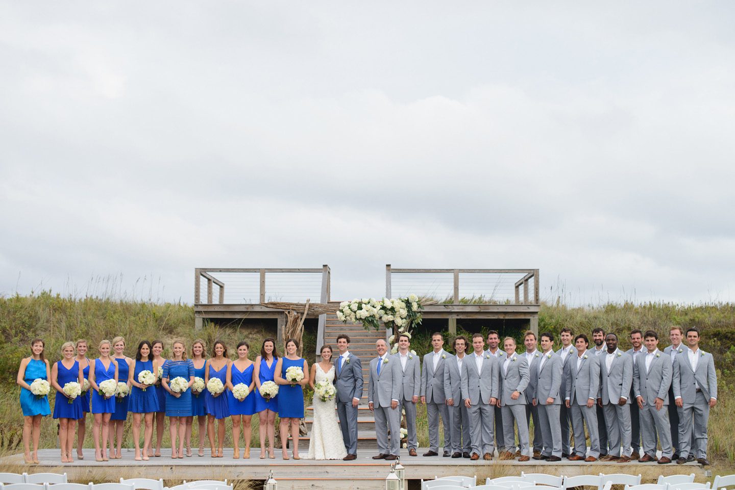 Sanderling Resort Outer Banks Wedding by Neil GT Photography Wedding Party