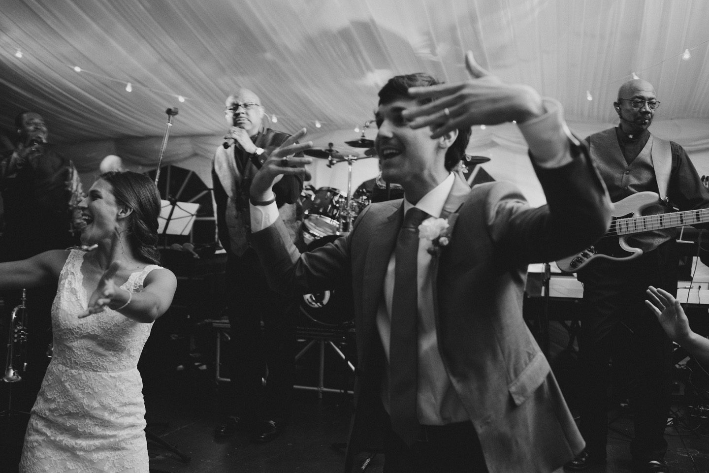 Sanderling Resort Outer Banks Wedding by Neil GT Photography Dancing