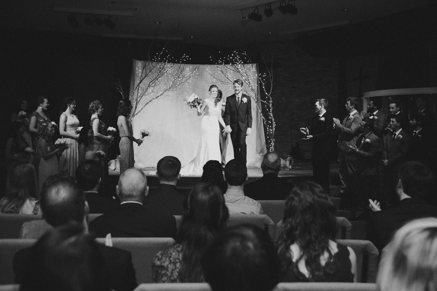 Sanctuary Vineyards Outer Banks Jockey's Ridge wedding photographer by Neil GT Photography bw ceremony