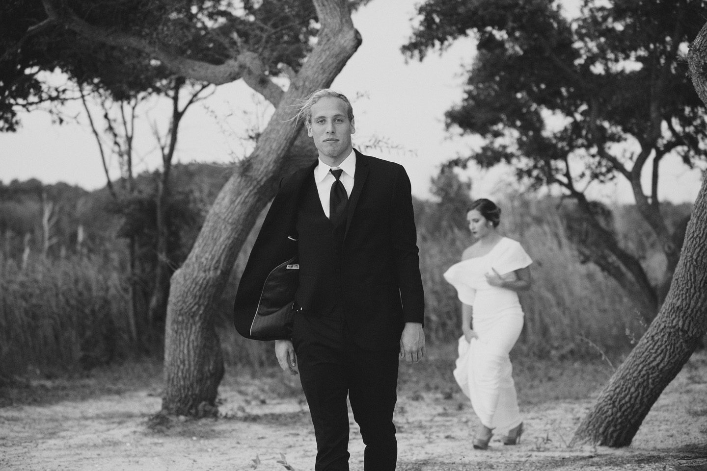 Marble and Pampas Grass Outer Banks Styled Shoot Neil GT Untucked Coastyle Weddings