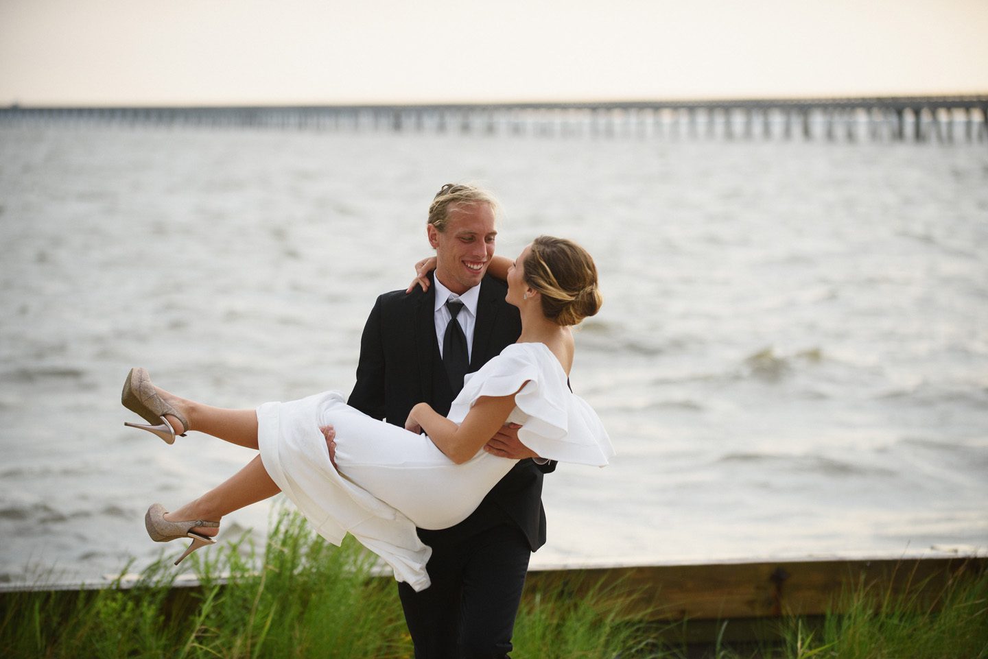 Marble and Pampas Grass Outer Banks Styled Shoot Neil GT Coastyle Weddings
