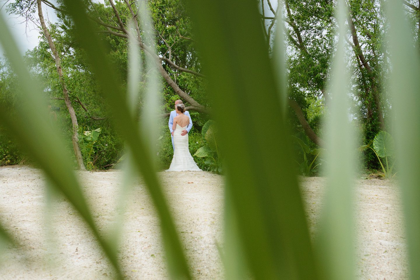 Outer Banks Wedding at the Grade Ritz Palm Photographers Neil GT Photography Green Portrait