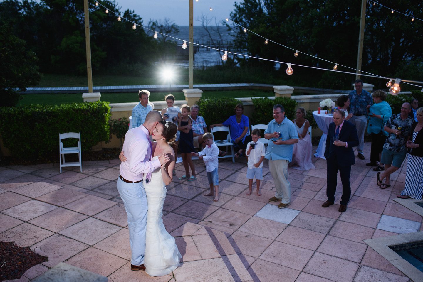 Outer Banks Wedding at the Grade Ritz Palm Photographers Neil GT Photography First Dance