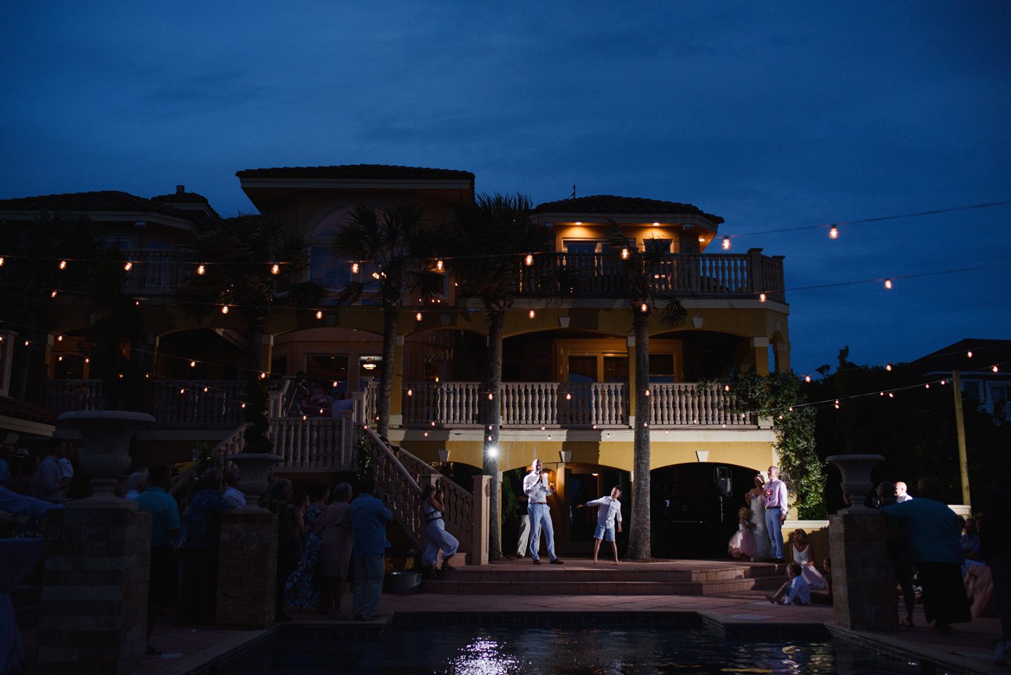 Outer Banks Wedding at the Grade Ritz Palm Photographers Neil GT Photography Toasts and Speeches