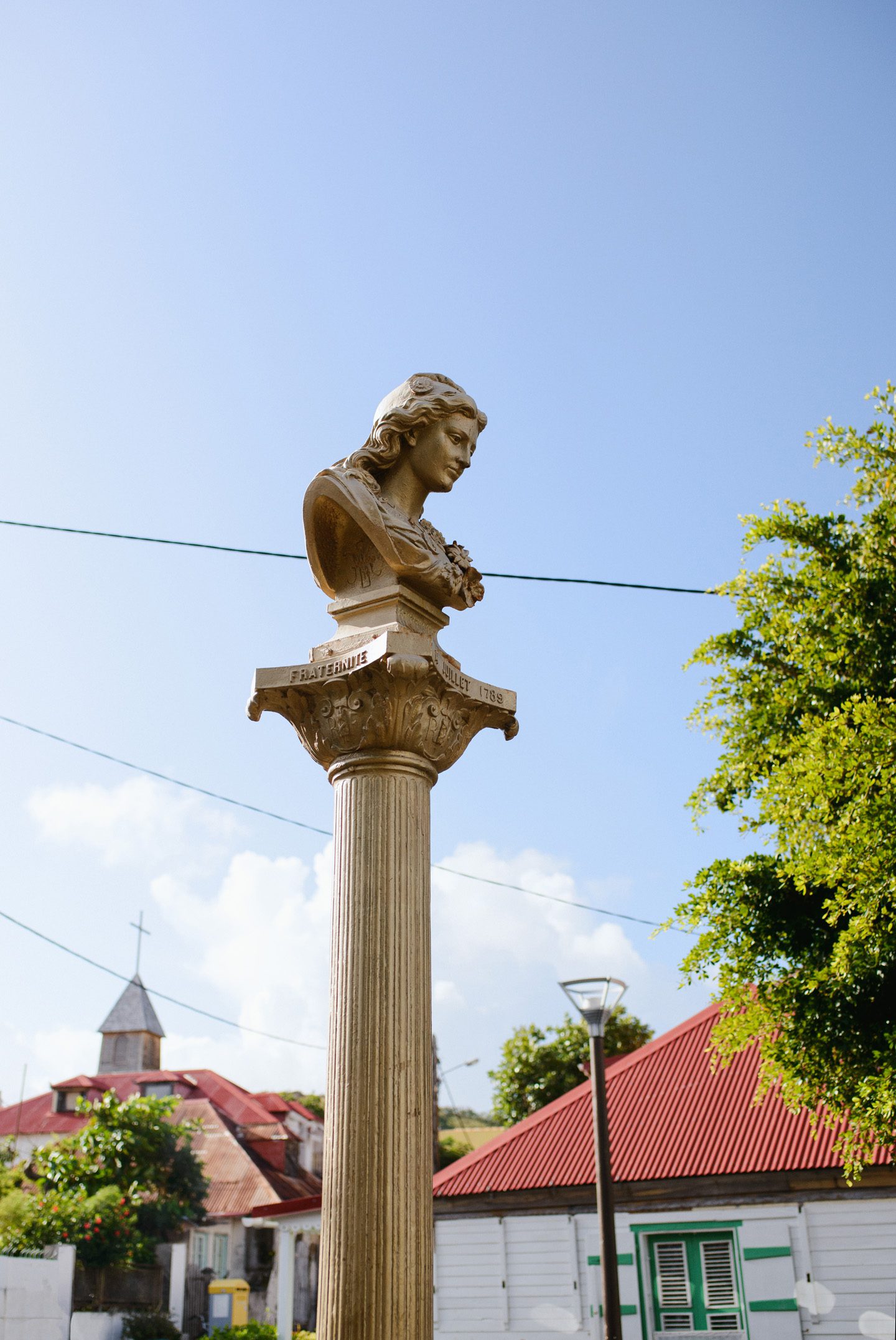 Terre de Haut Travel Photographer Town Center Monument