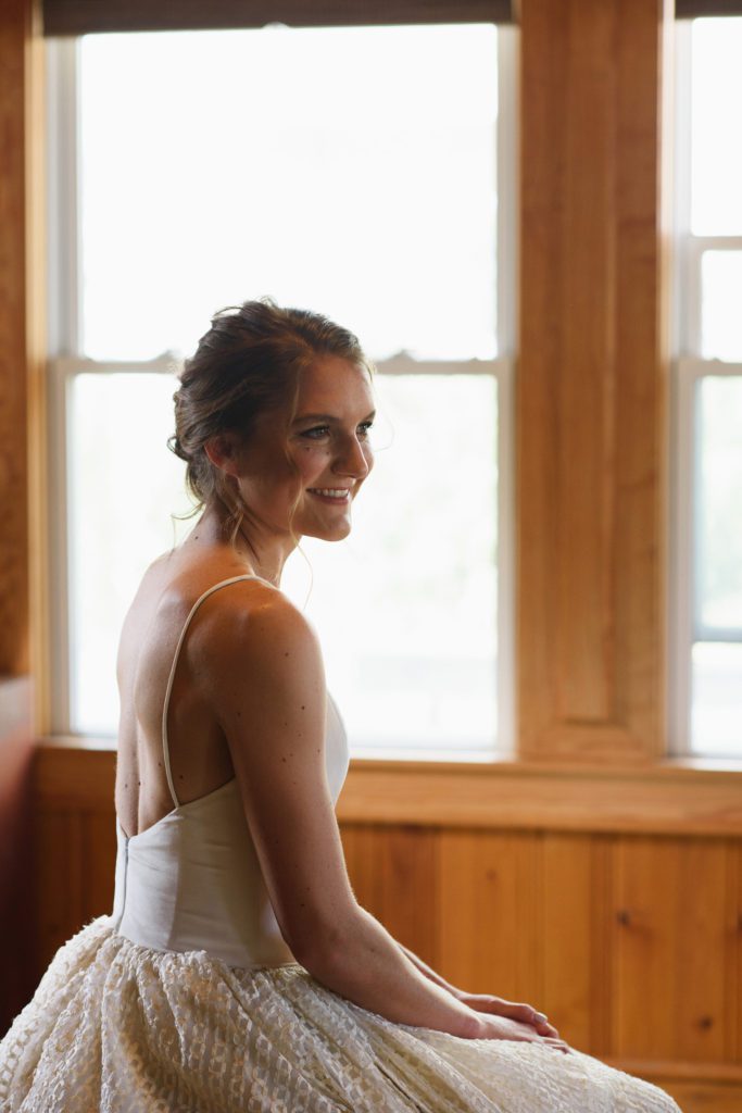 Bridal portrait at Outer Banks wedding