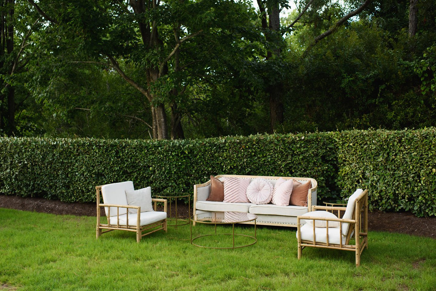 Outer Banks wedding reception furniture rentals