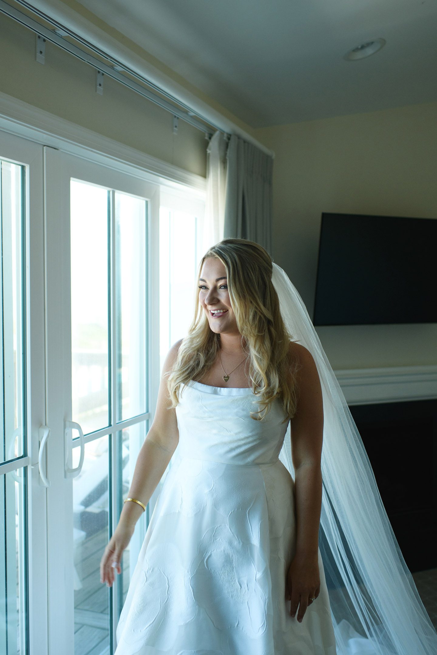 Bridal portrait at an Outer banks wedding